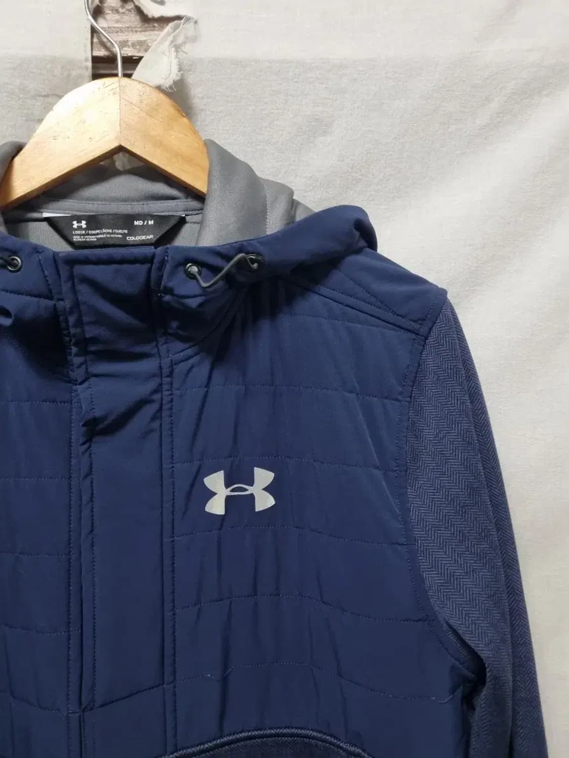 언더아머 하프 후드티 M 상품이미지3