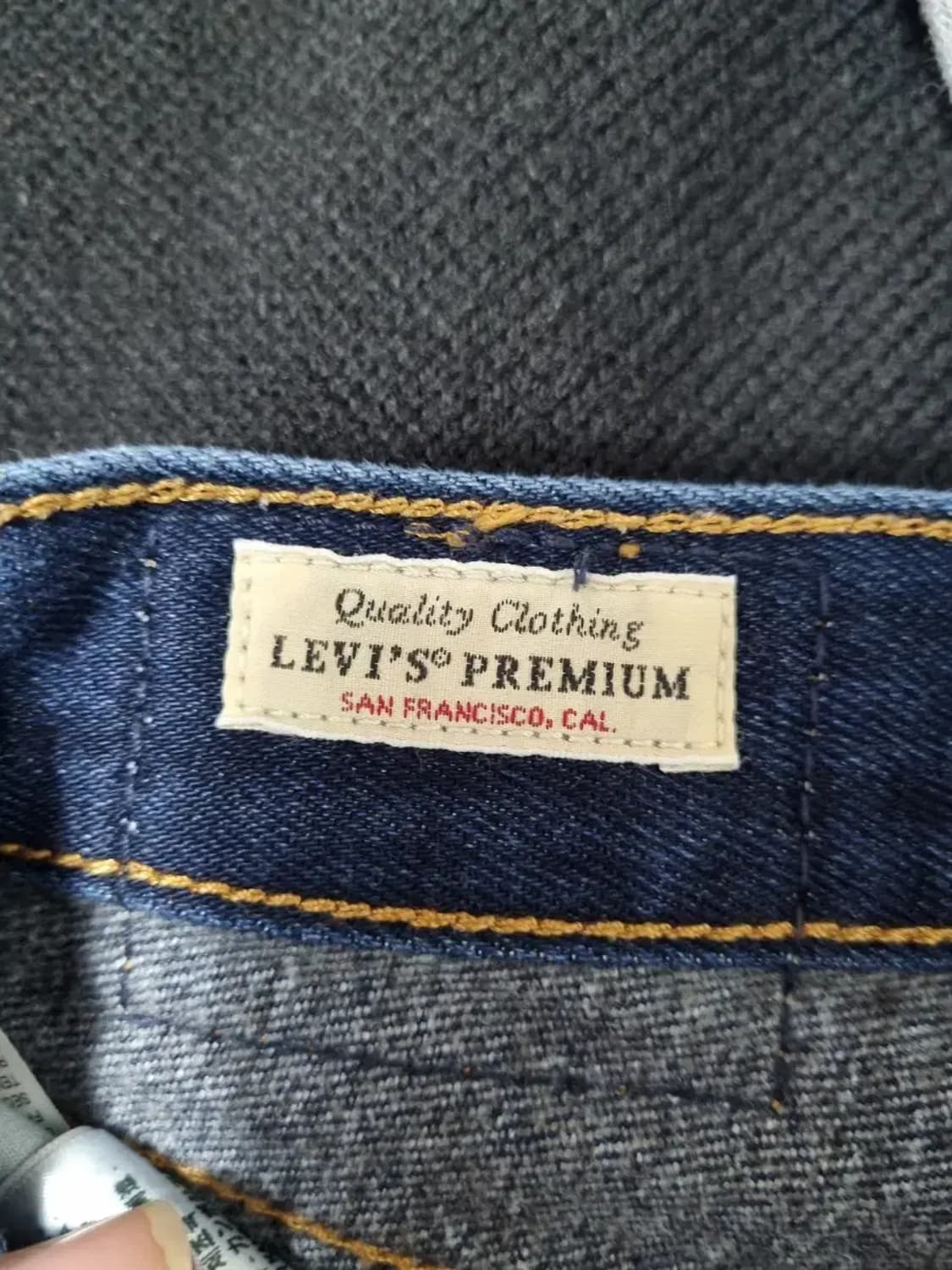 리바이스 와이드 데님 팬츠 청바지 28 상품이미지4