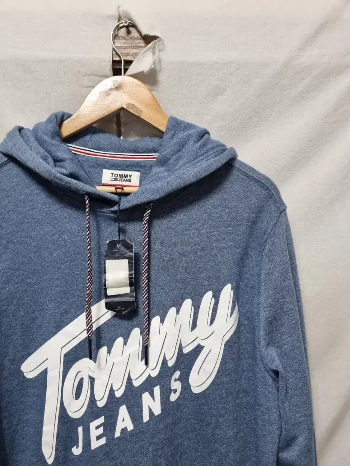 미착용) 타미힐피거 로고 후드티 XL 상품이미지3