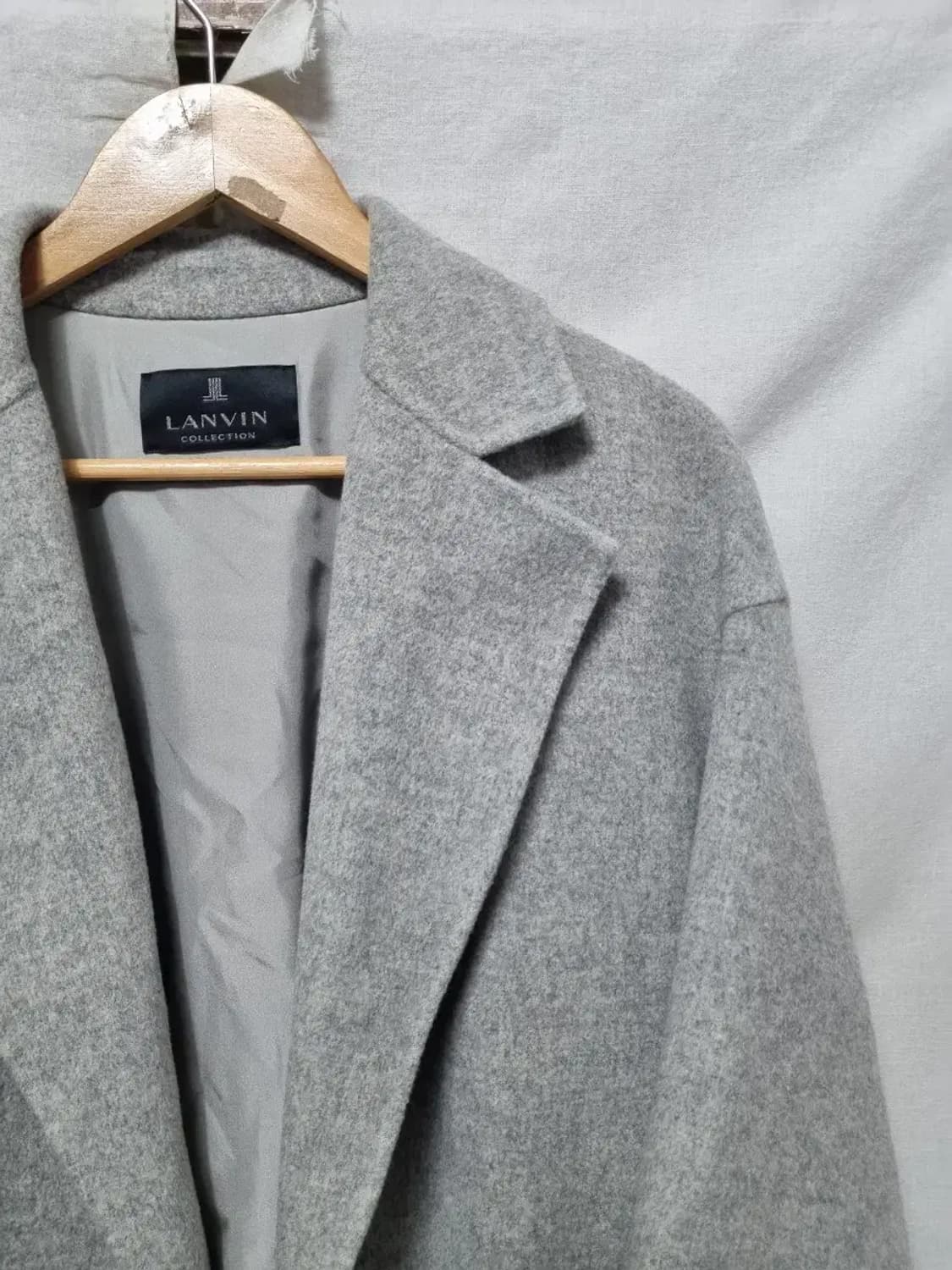 랑방 모 가운형 코트 자켓 90~95 상품이미지3