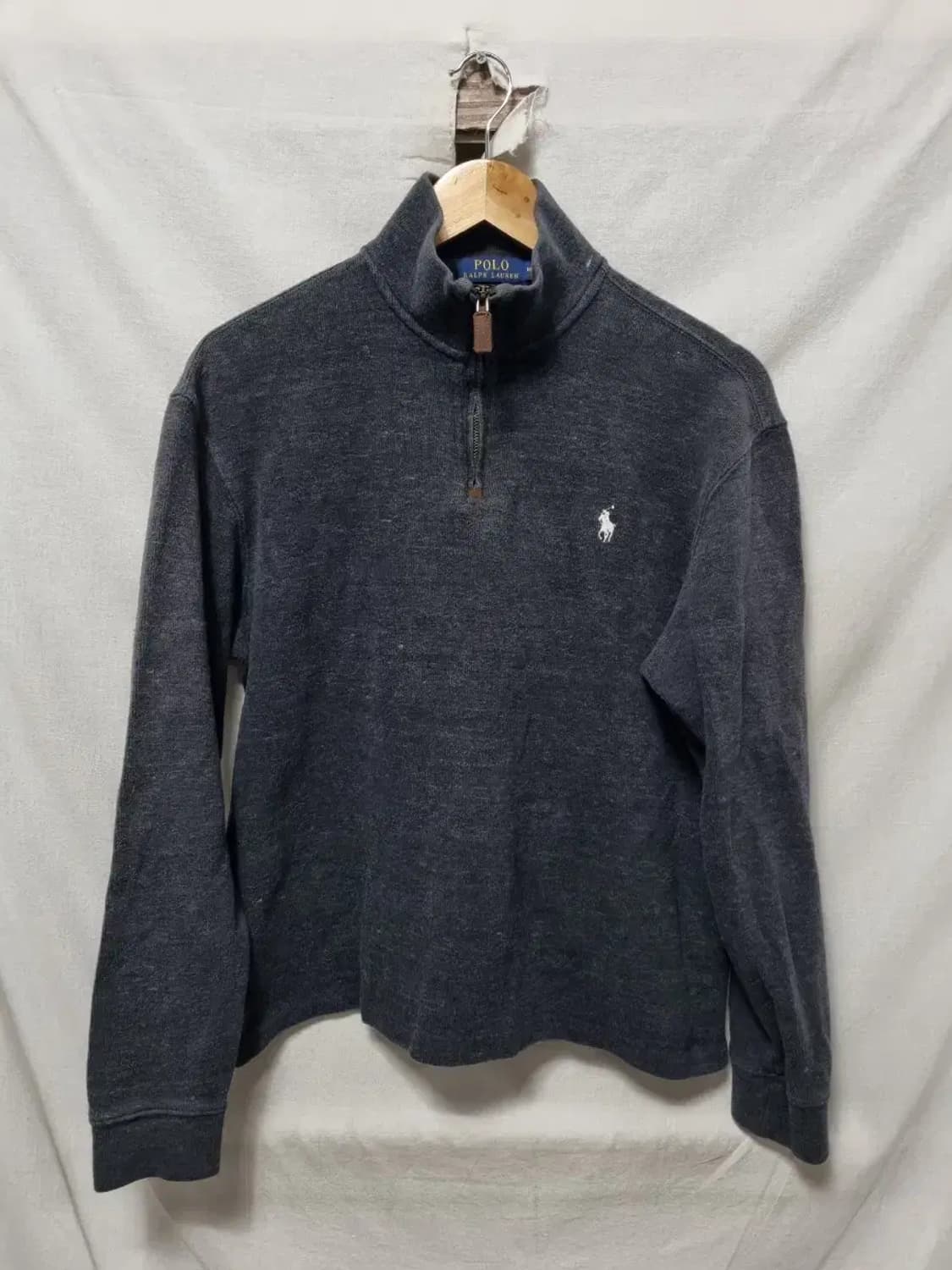 폴로 랄프로렌 하프집업 크롭 니트 여성 M 상품이미지1