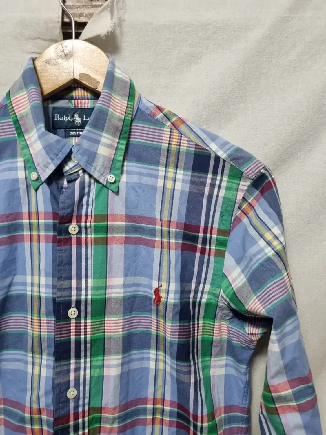 폴로 랄프로렌 체크 셔츠 XS 상품이미지3