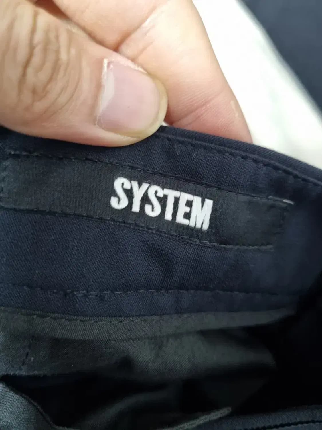 시스템 슬랙스 바지 86-100 상품이미지4