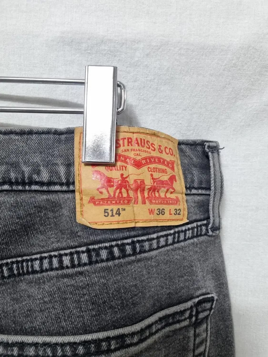 리바이스 514 데님 팬츠 청바지 36 상품이미지4