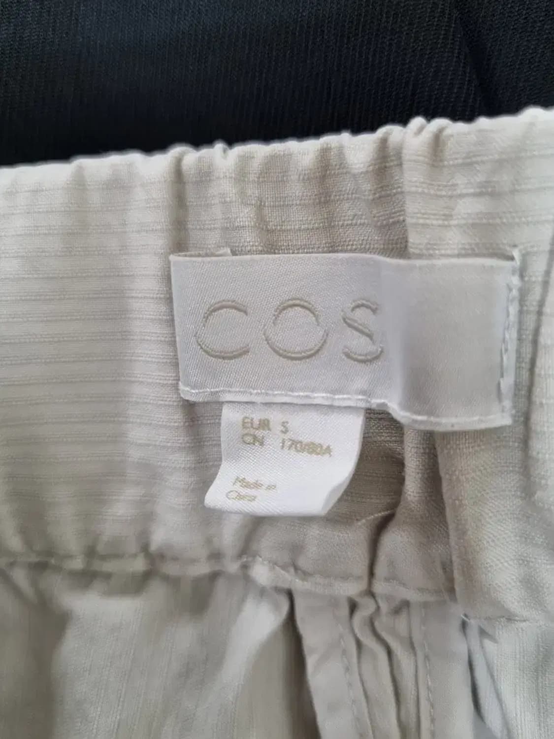 COS 밴딩 와이드 팬츠 S 상품이미지5