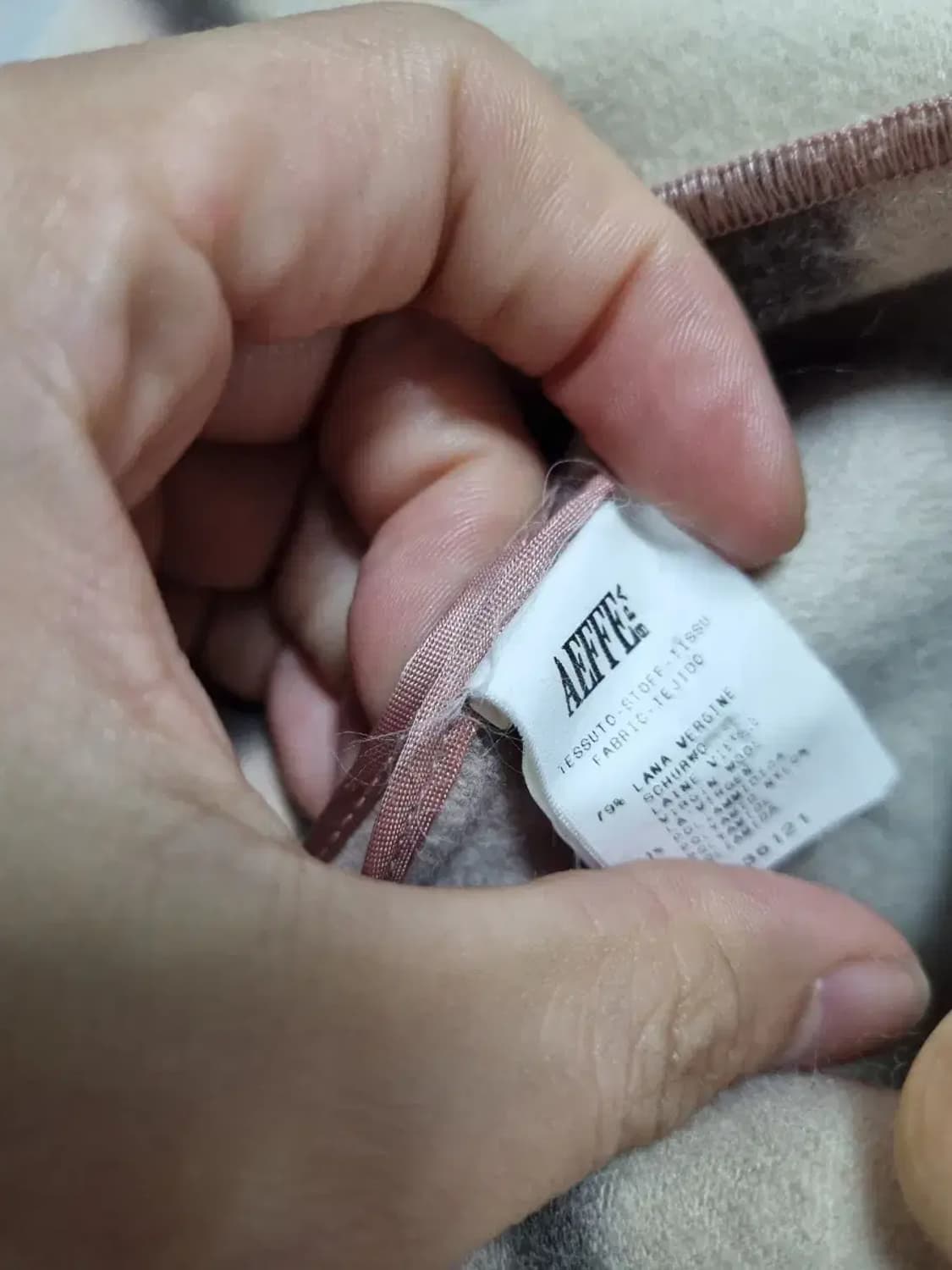 모스키노 타이거 패턴 벨트 코트 자켓 85~ 상품이미지5