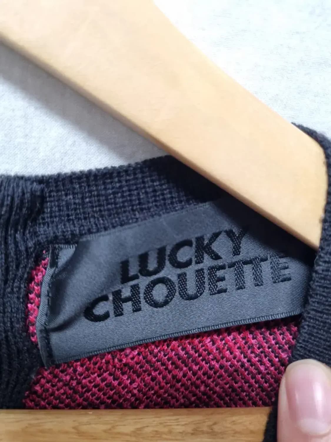 럭키슈에뜨 니트 원피스 F 상품이미지4