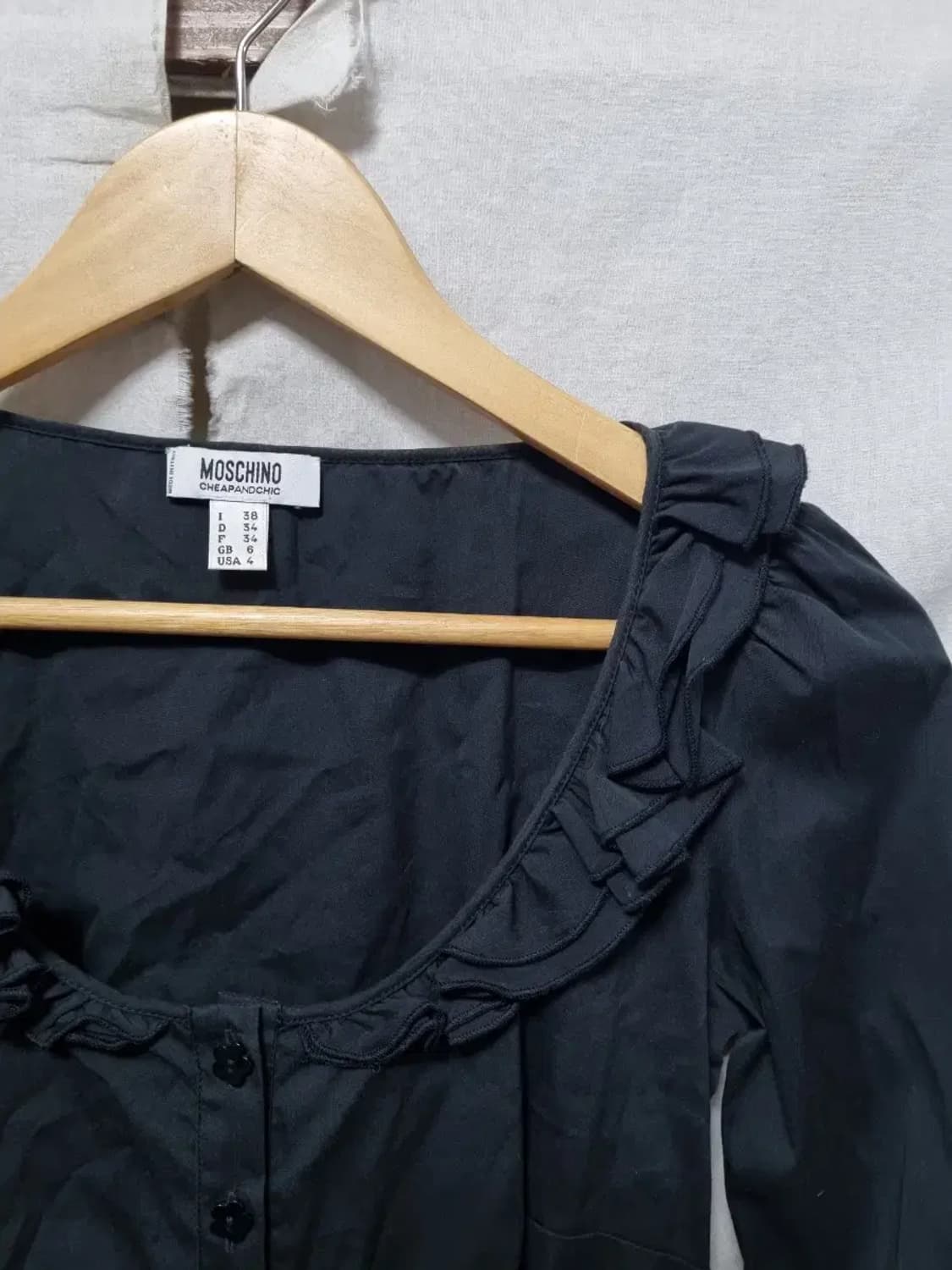 모스키노 블라우스 상의 34 상품이미지3