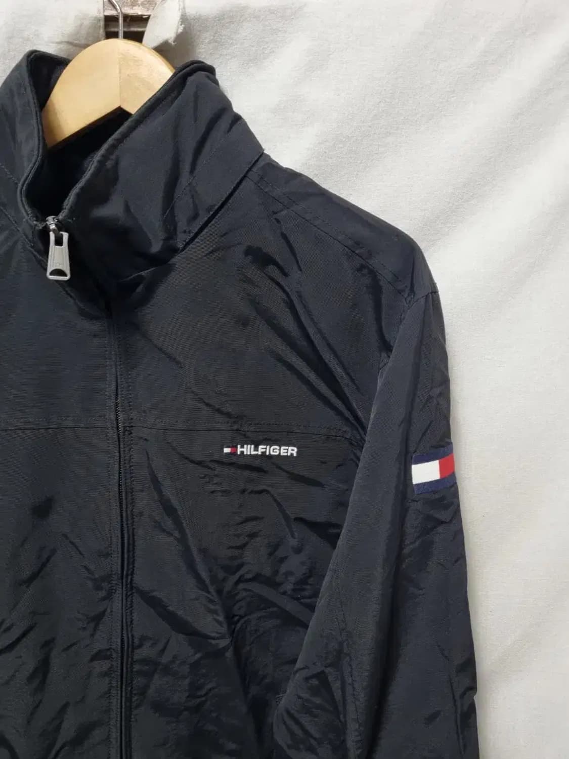 타미힐피거 블랙 바람막이 자켓 L 상품이미지3