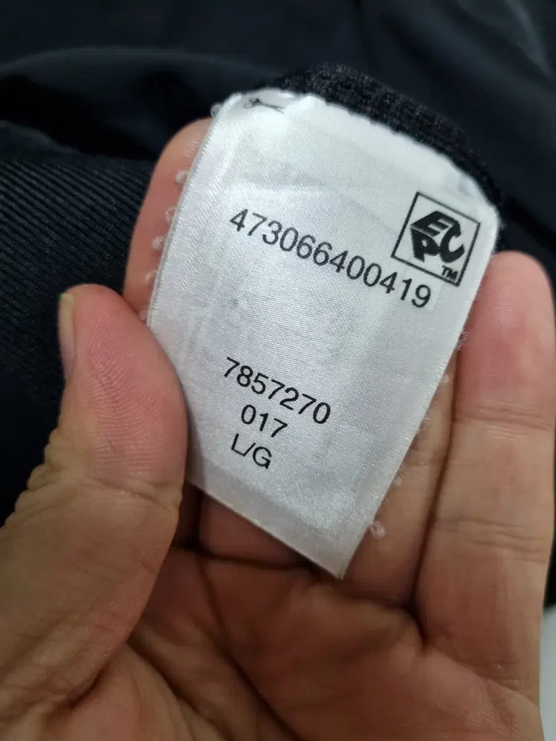 타미힐피거 블랙 바람막이 자켓 L 상품이미지5