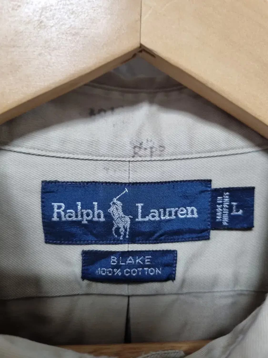 폴로 랄프로렌 베이지 셔츠 105~110 상품이미지4