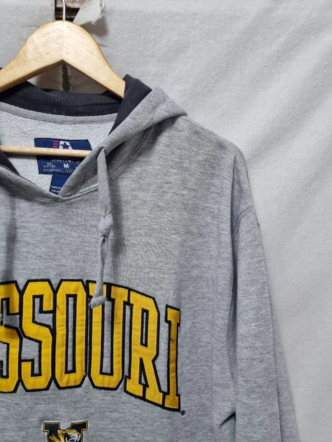 미주리 대학교 후드티 M 상품이미지3