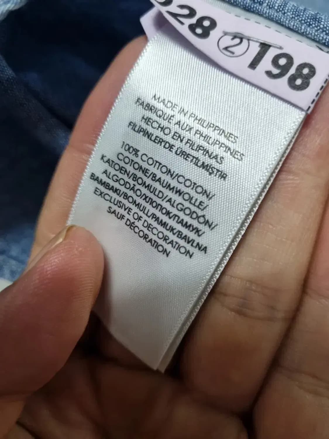 폴로 랄프로렌 데님 셔츠 여성 85 상품이미지5