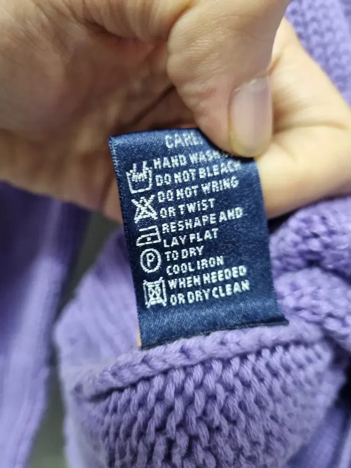 폴로 랄프로렌 터틀넥 7부 니트 L 상품이미지5