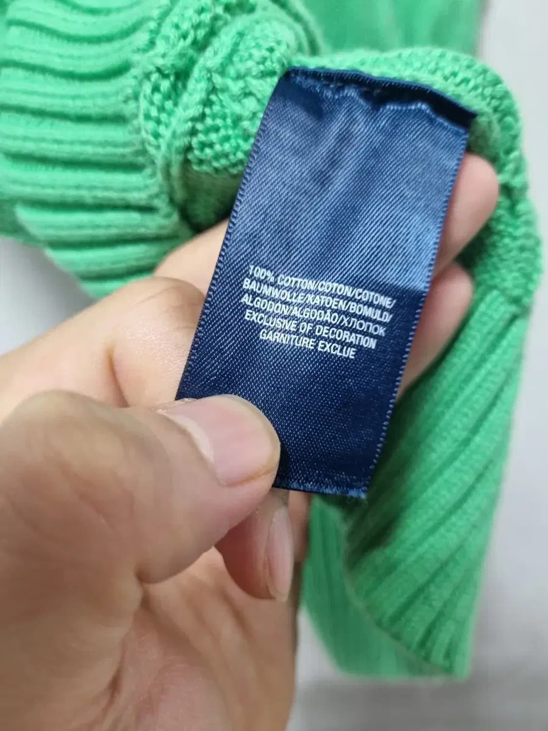 폴로 랄프로렌 케이블 니트 조끼  90 상품이미지5