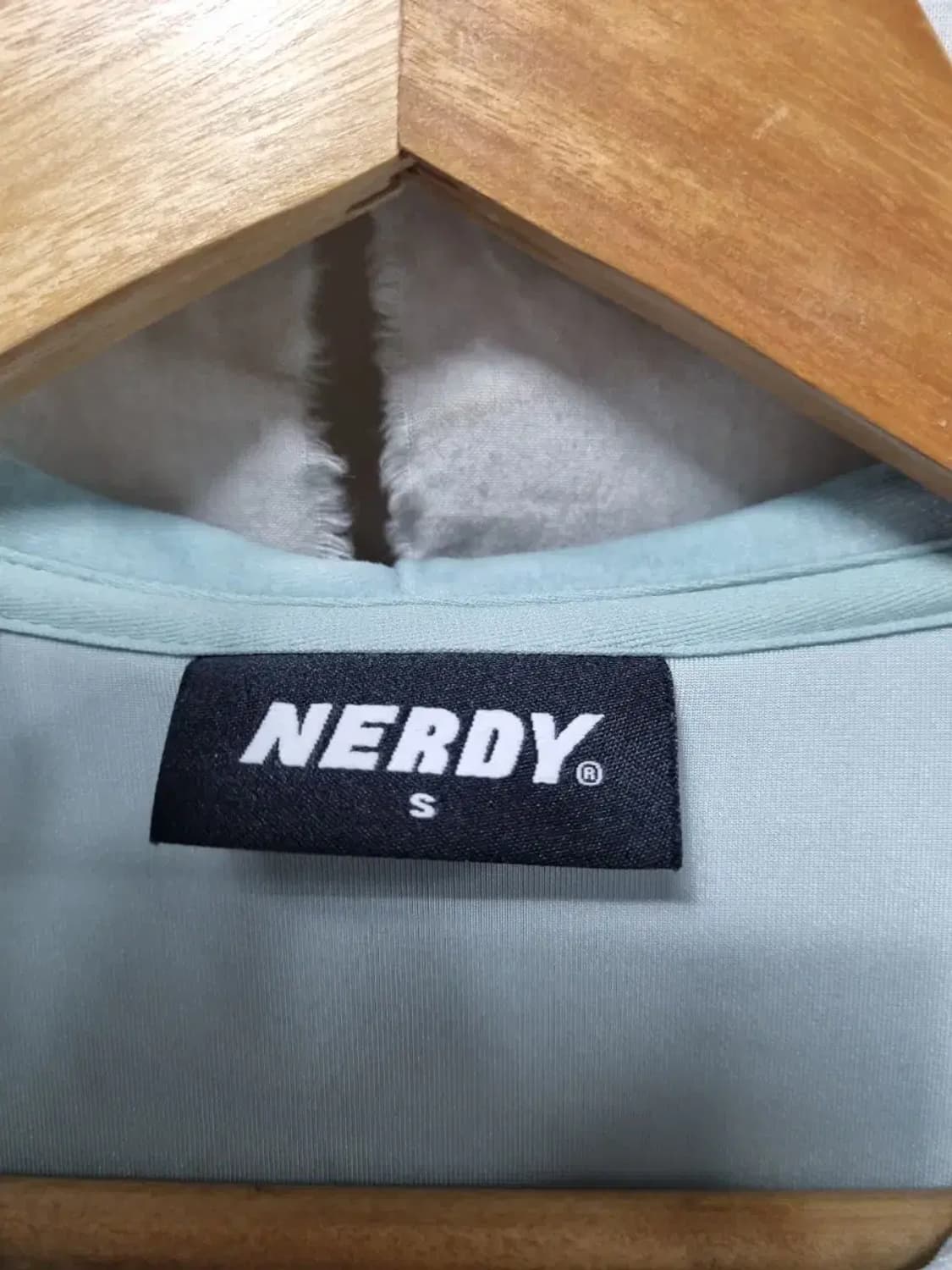 널디 벨벳 트랙 후드 집업 자켓 여성 S 상품이미지4