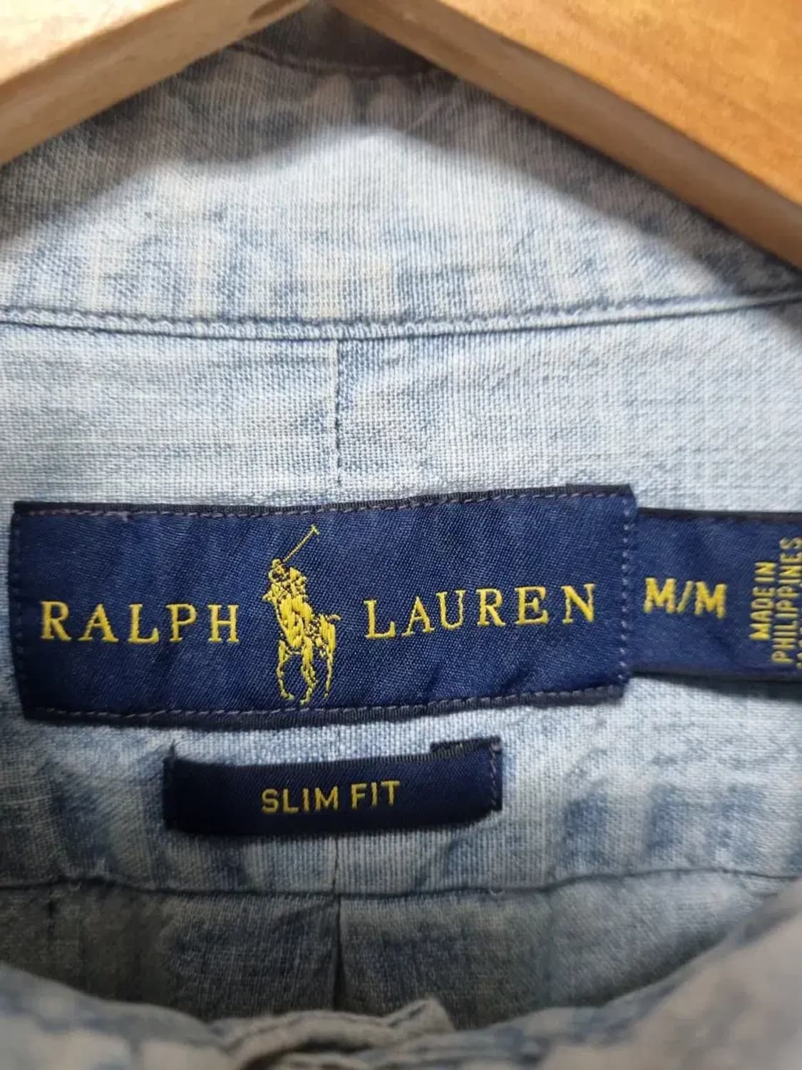 폴로 랄프로렌 데님 셔츠 M 상품이미지4