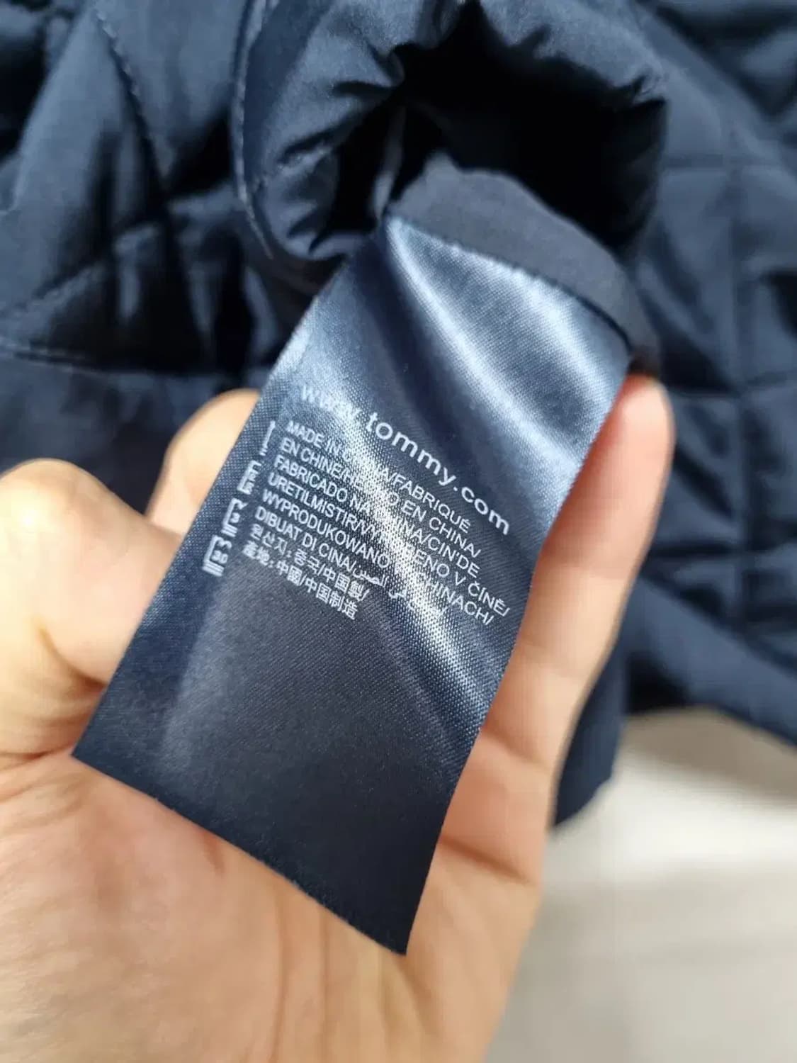 타미힐피거 퀄팅 자켓 S 상품이미지5