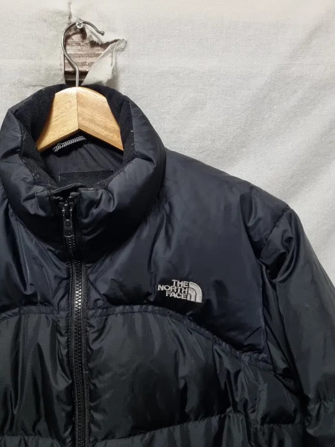 노스페이스 600 블랙 패딩 점퍼 여성 XL 상품이미지3