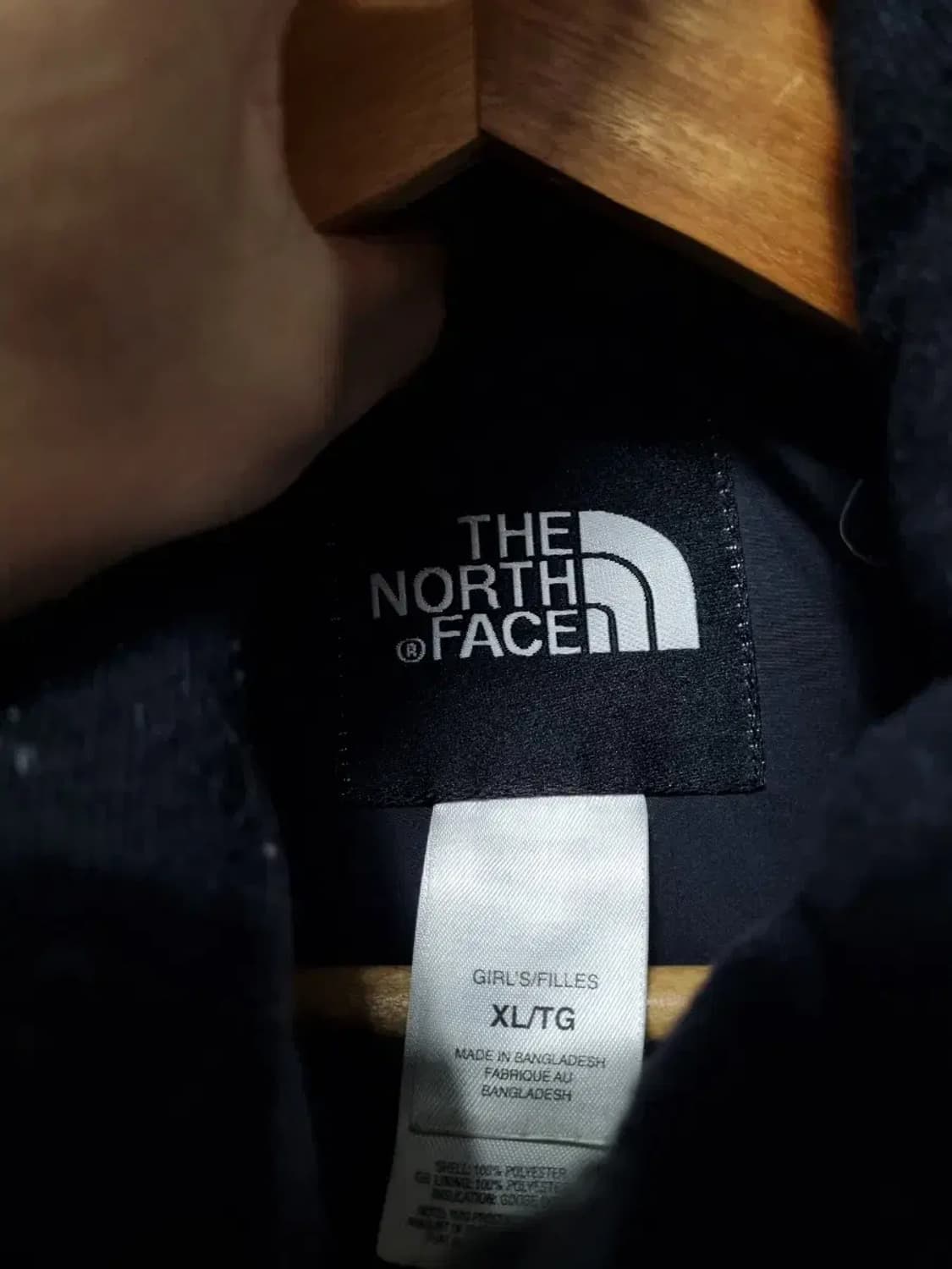 노스페이스 600 블랙 패딩 점퍼 여성 XL 상품이미지4