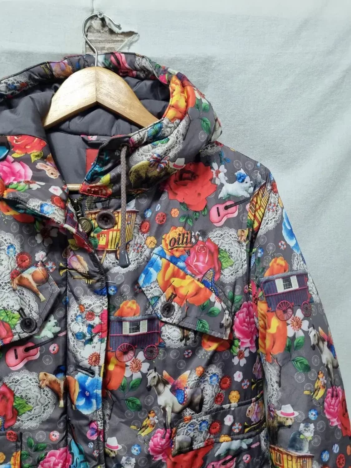 오일릴리 패딩 점퍼 90 상품이미지3