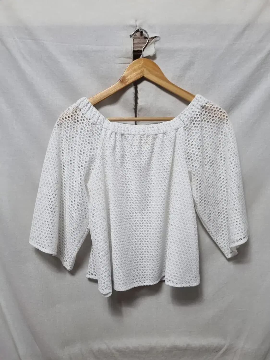 마쥬 펀칭 블라우스 90 상품이미지2