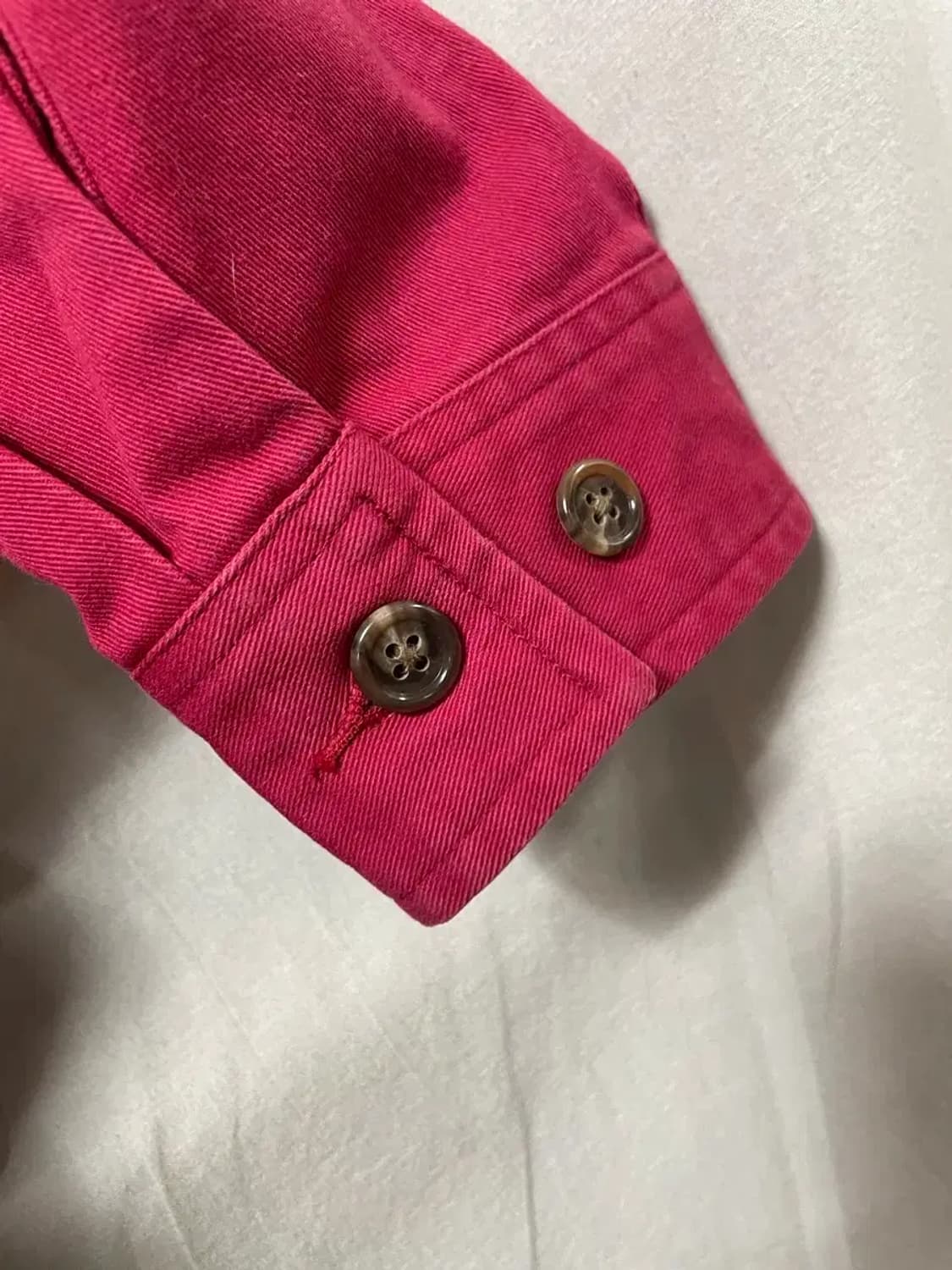 폴로 랄프로렌 체리빛 봄버 면 자켓 95 상품이미지5