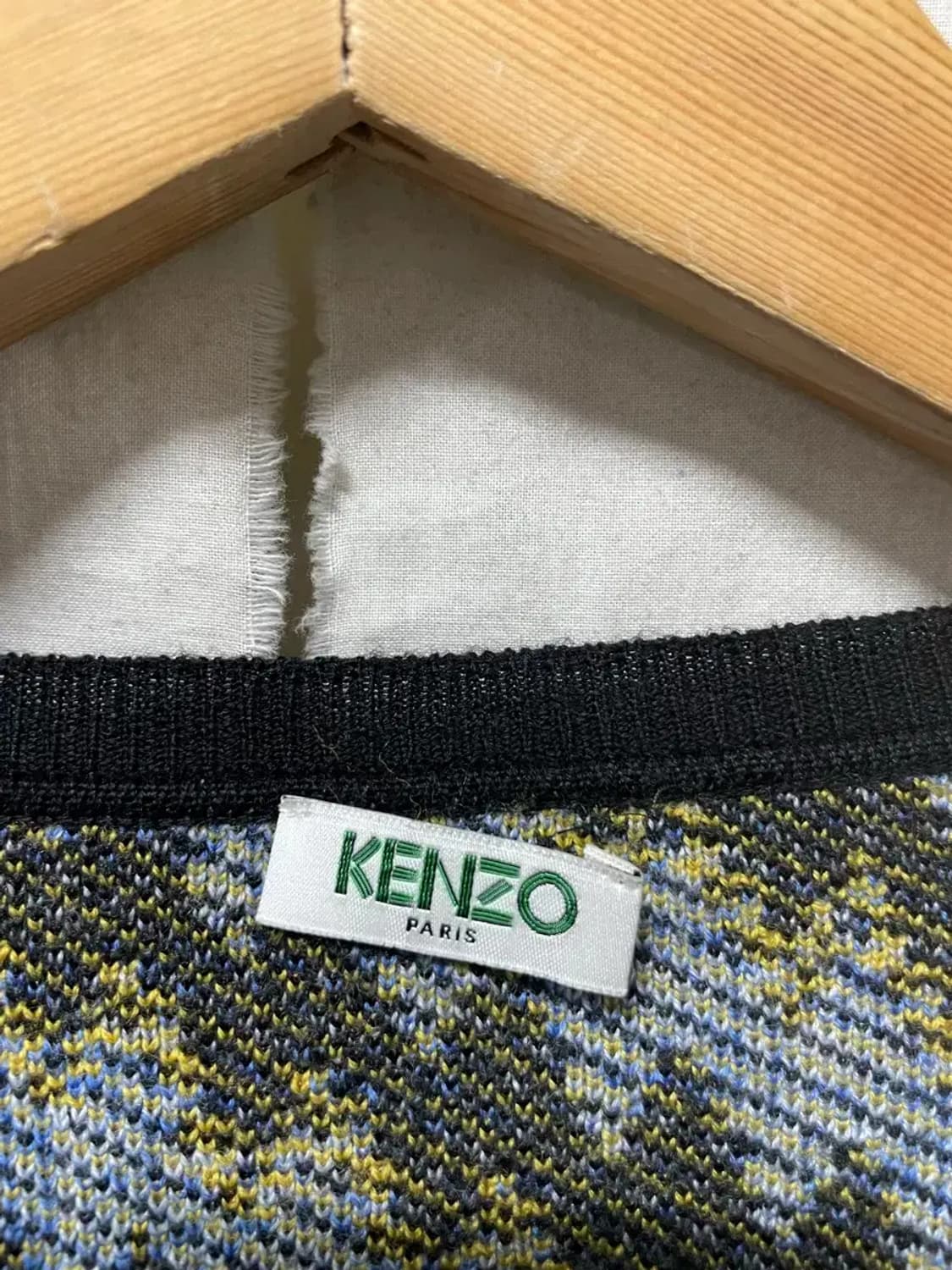 KENZO 겐조 지그재그 패턴 니트 S 상품이미지4