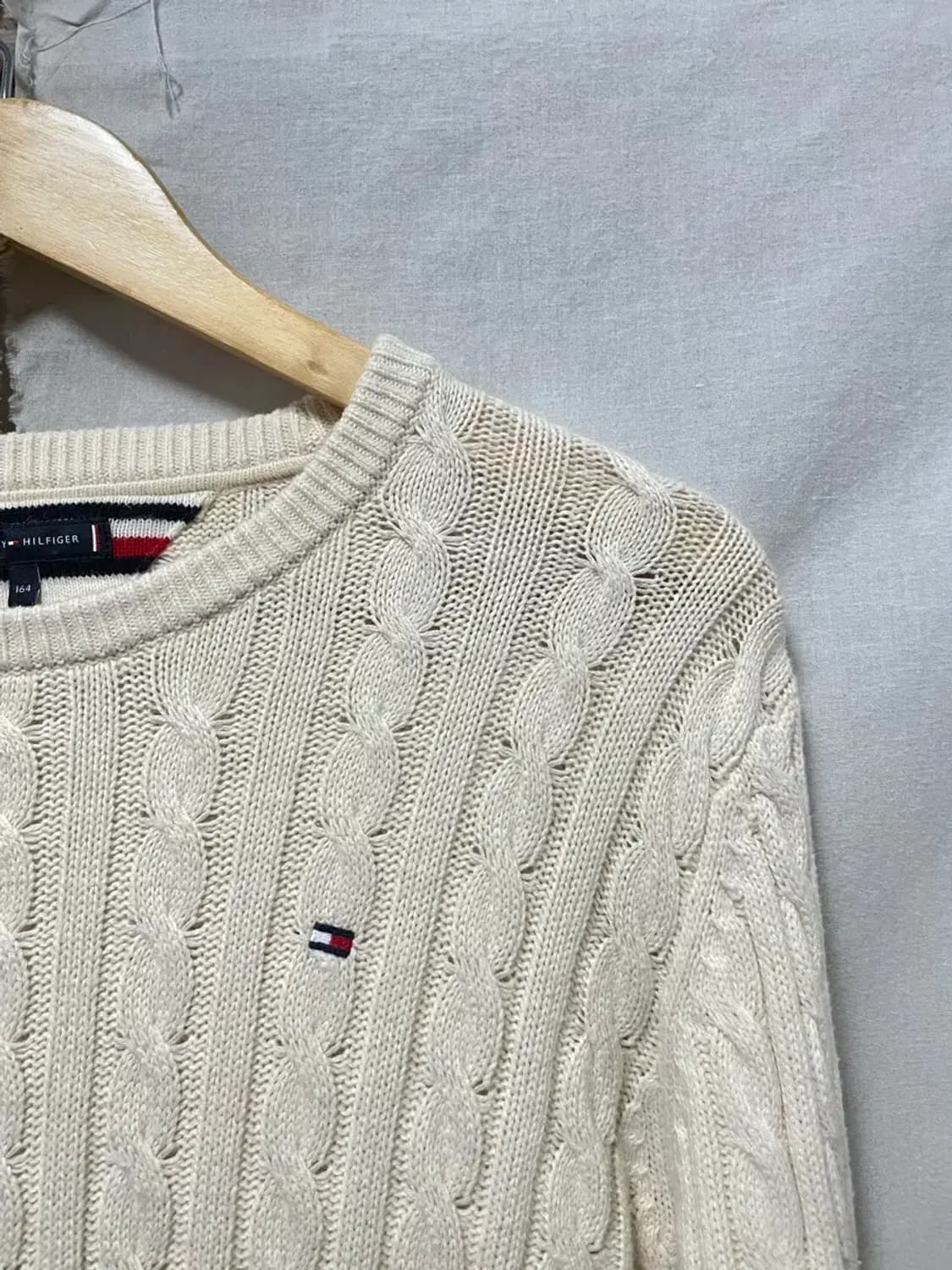 타미힐피거 꽈배기 니트 M 상품이미지3