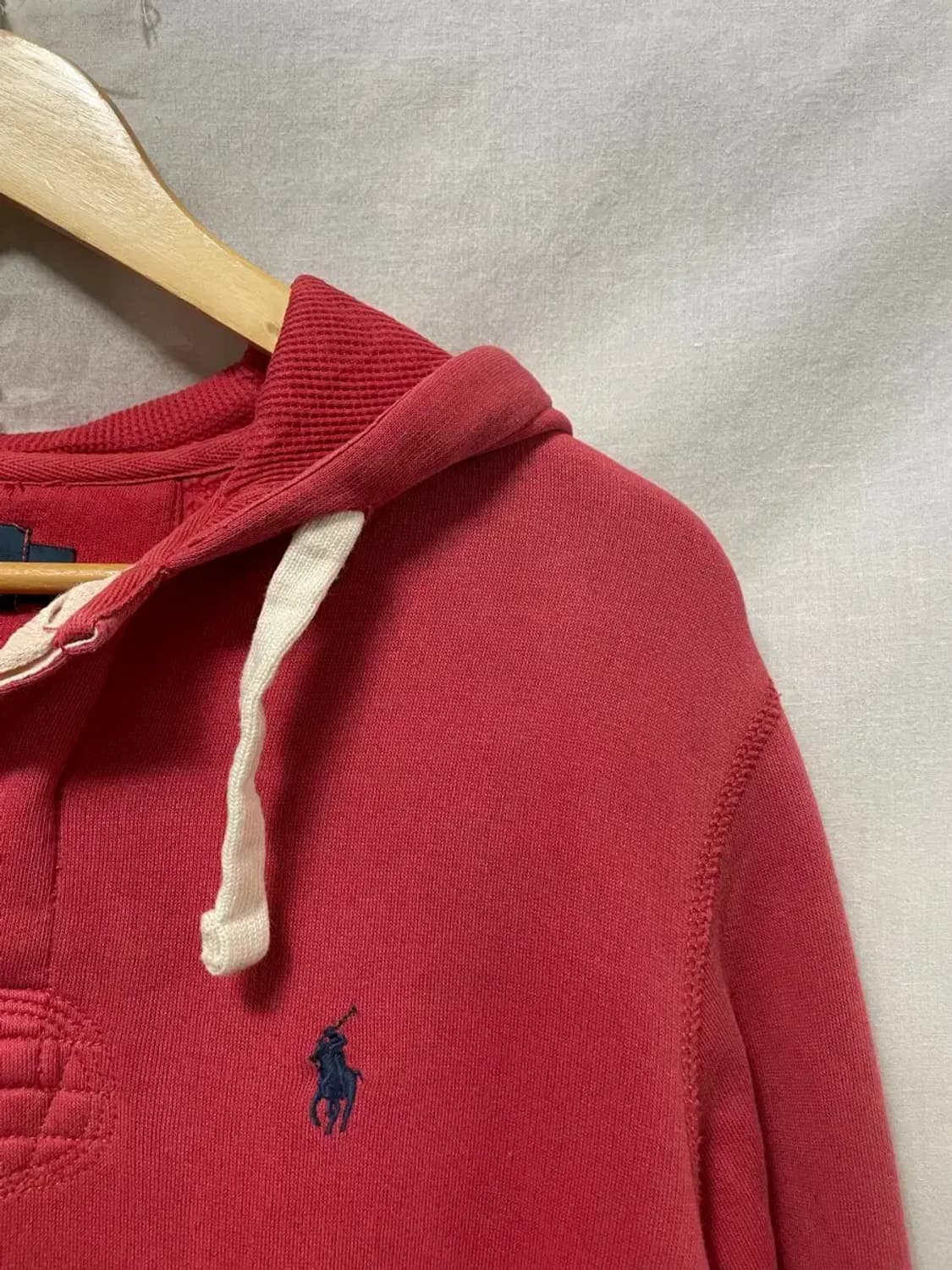 폴로 랄프로렌 포켓 기모 후드티 S 상품이미지3