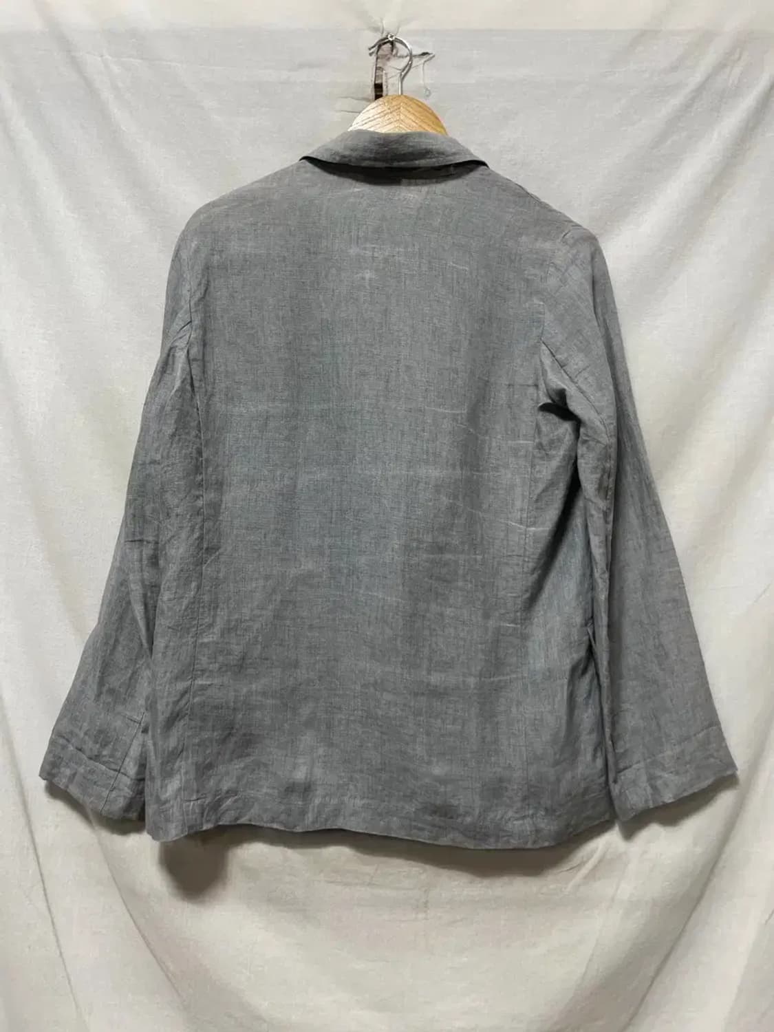 페델리 린넨 더블 버튼 린넨 자켓 44 상품이미지2