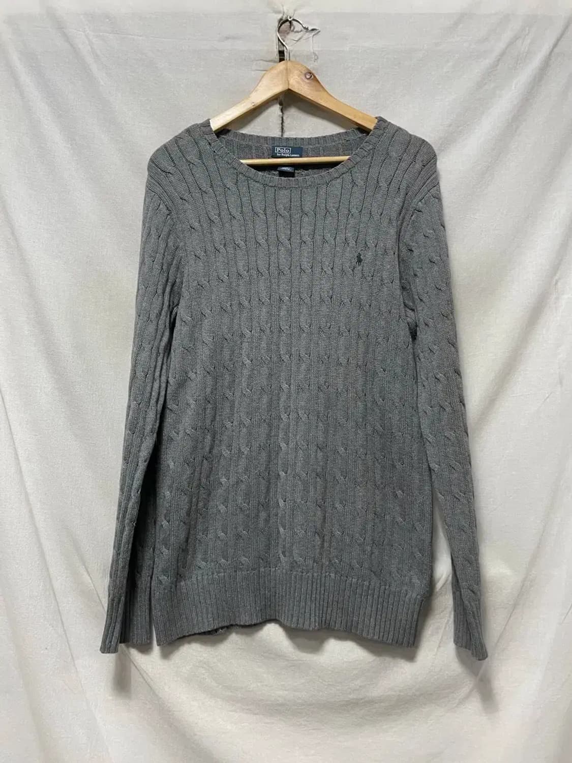 폴로 랄프로렌 꽈배기 니트 100 상품이미지1