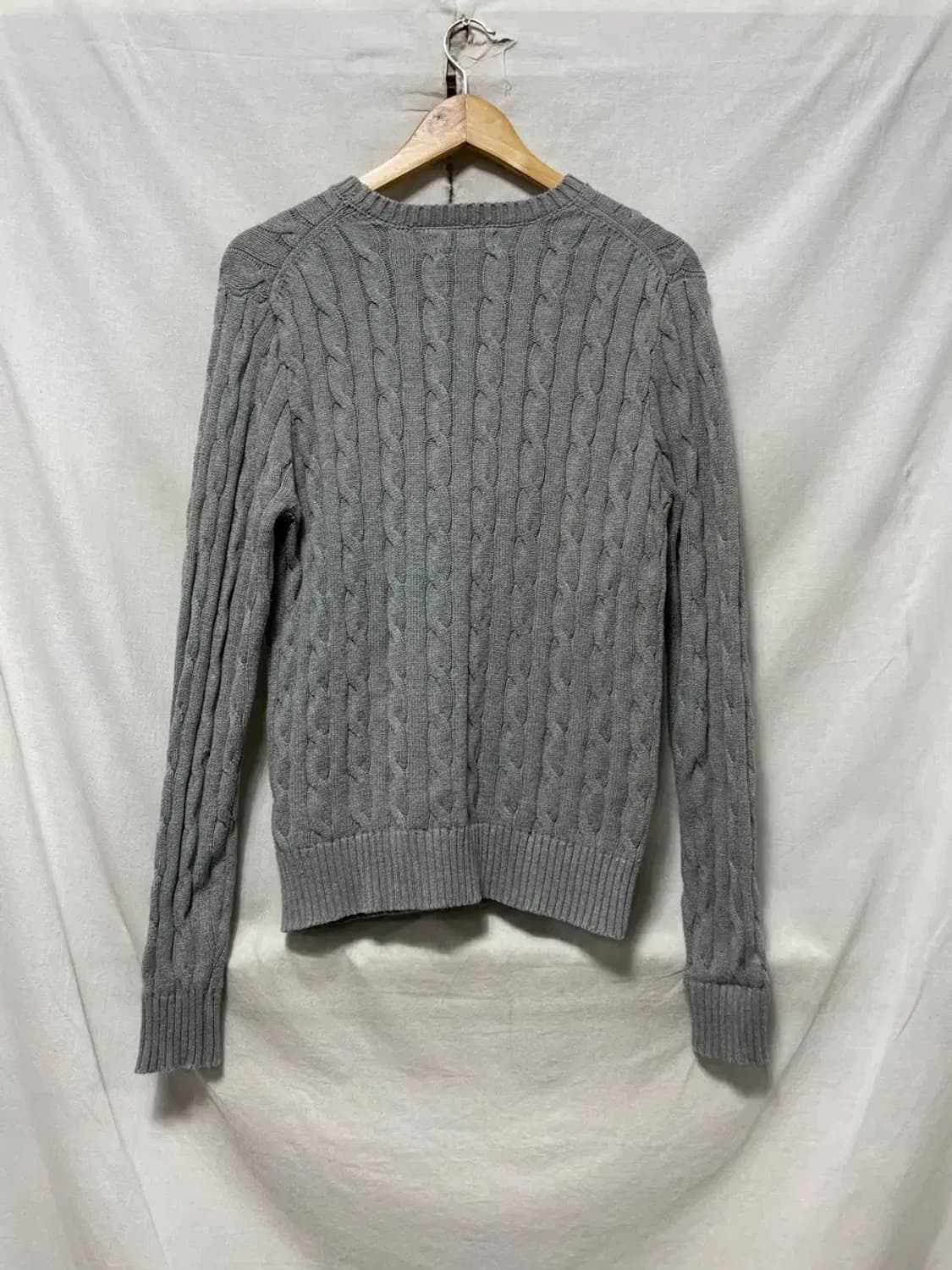 폴로 랄프로렌 꽈배기 니트 M 상품이미지2