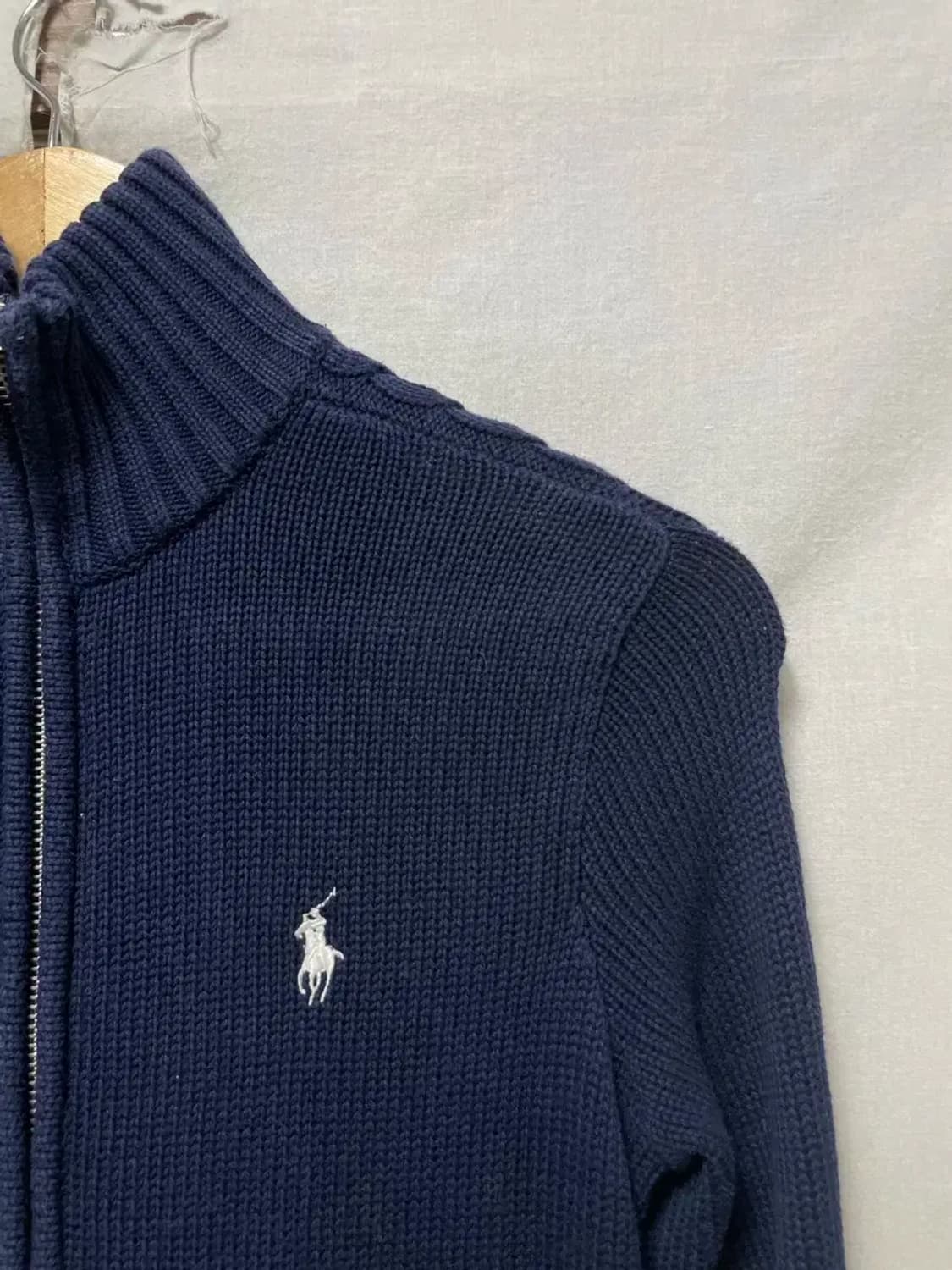 폴로 랄프로렌 니트 집업 가디건 S 상품이미지3