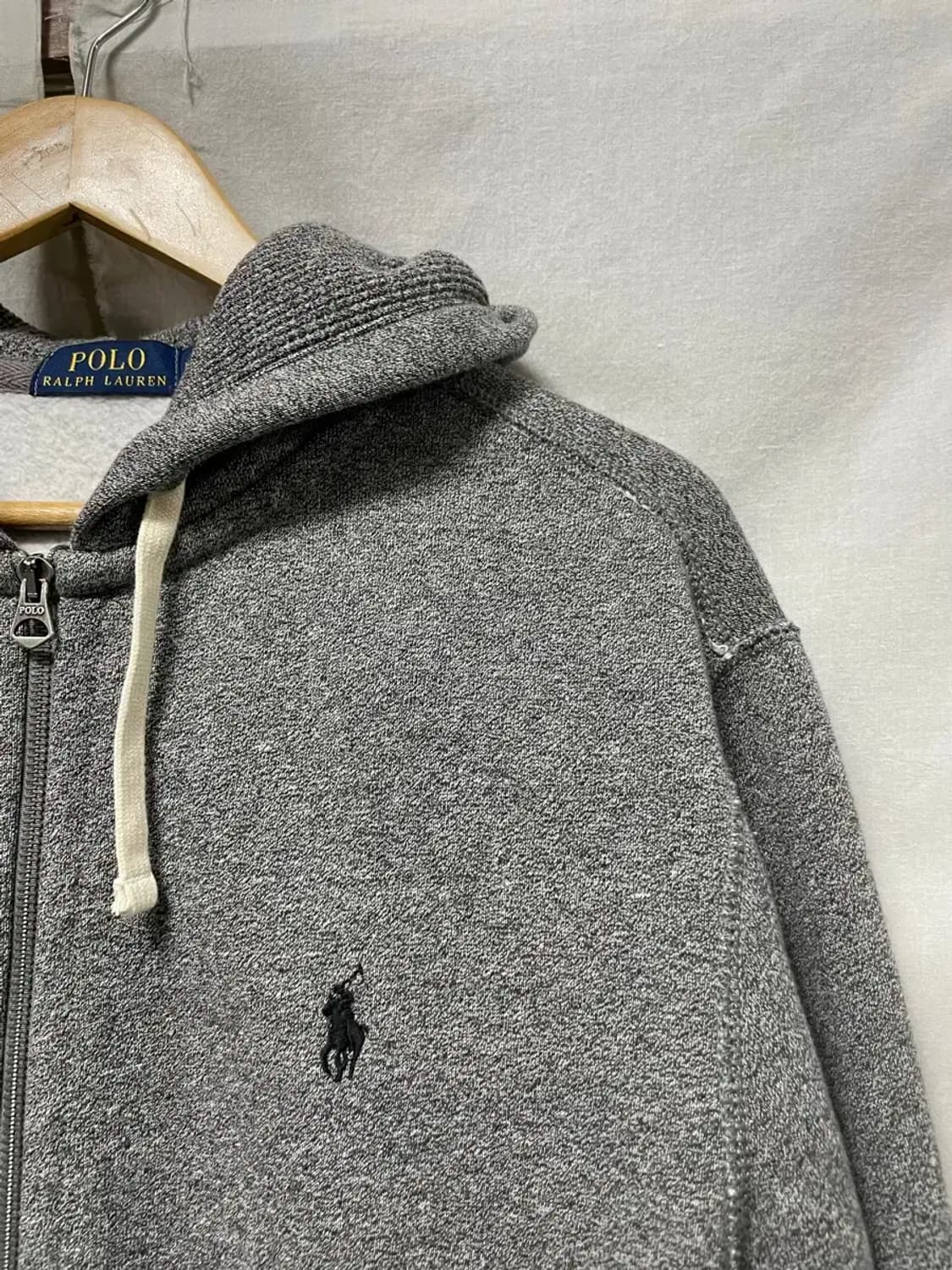 폴로 랄프로렌 기모 집업 후드티 L 상품이미지3