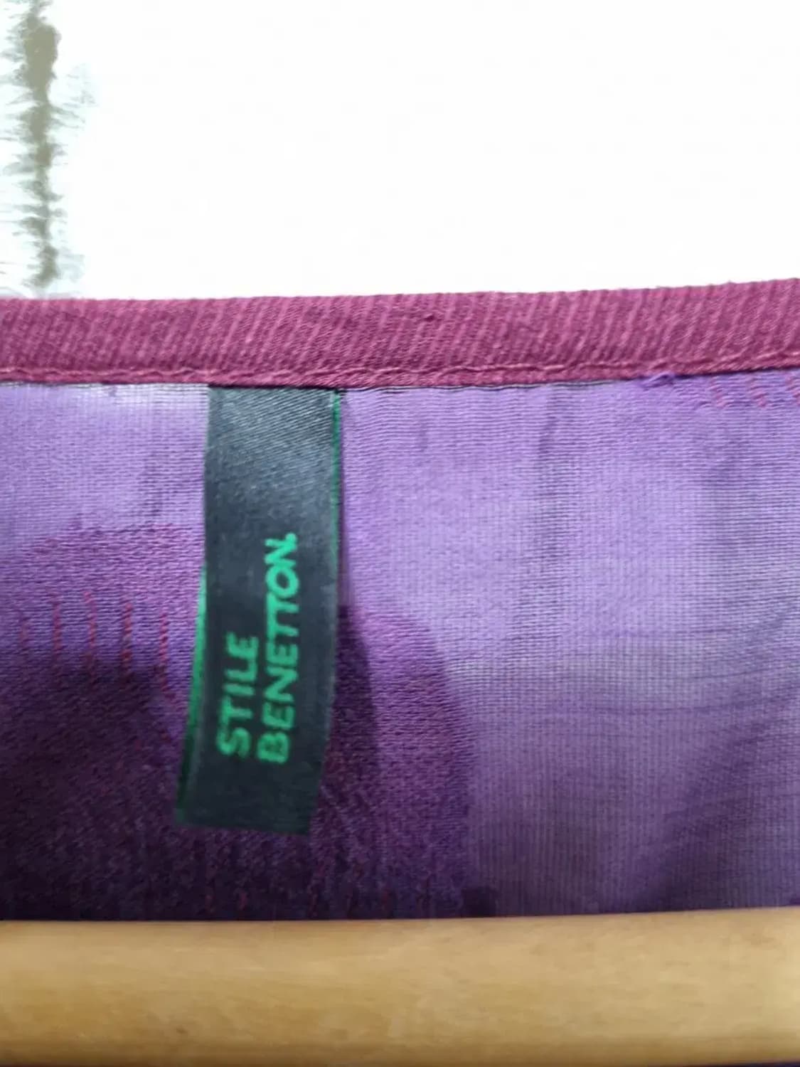 베네통 자수 블라우스 42 상품이미지4