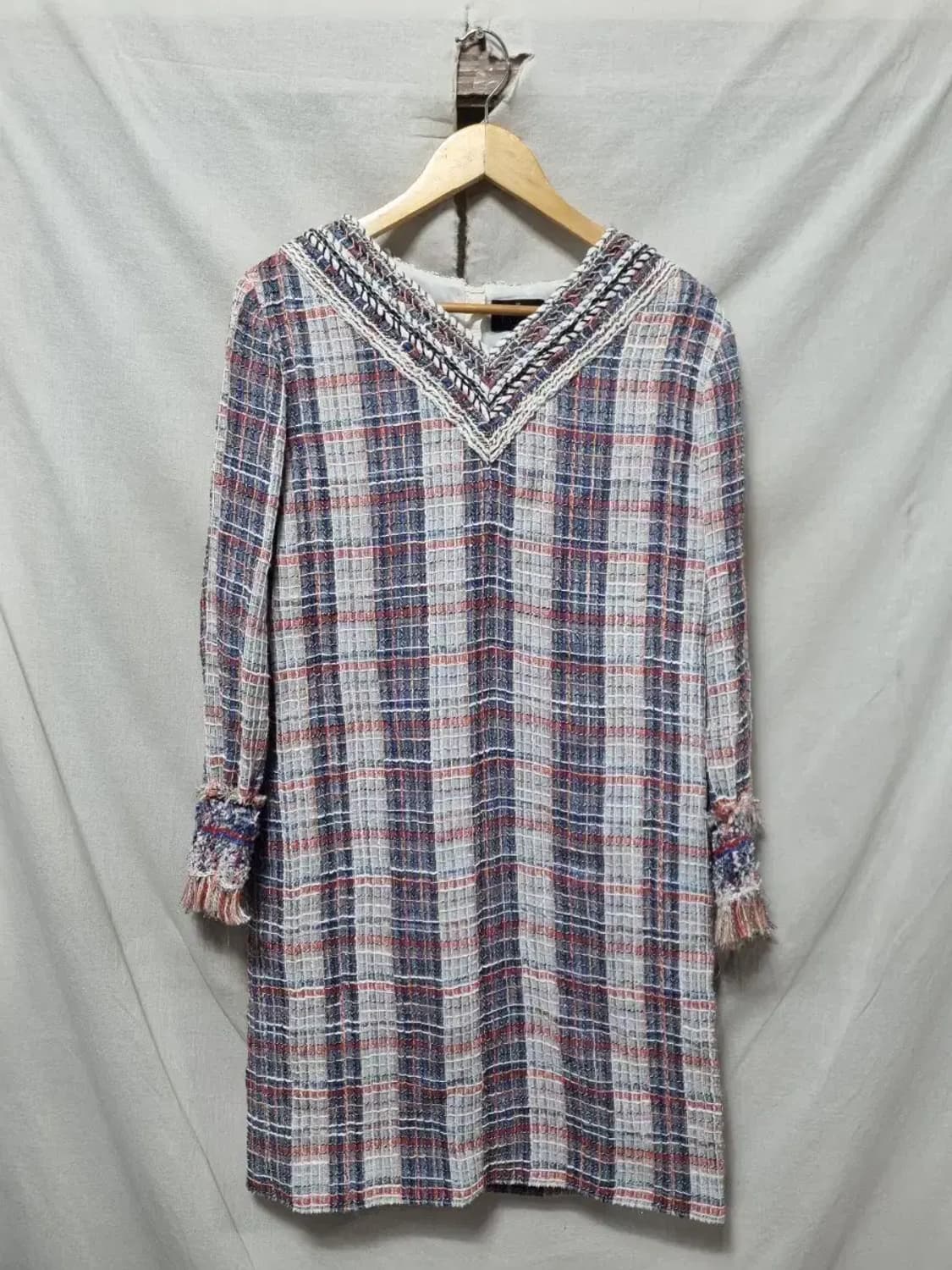 랑방 트위드 원피스 90 상품이미지1