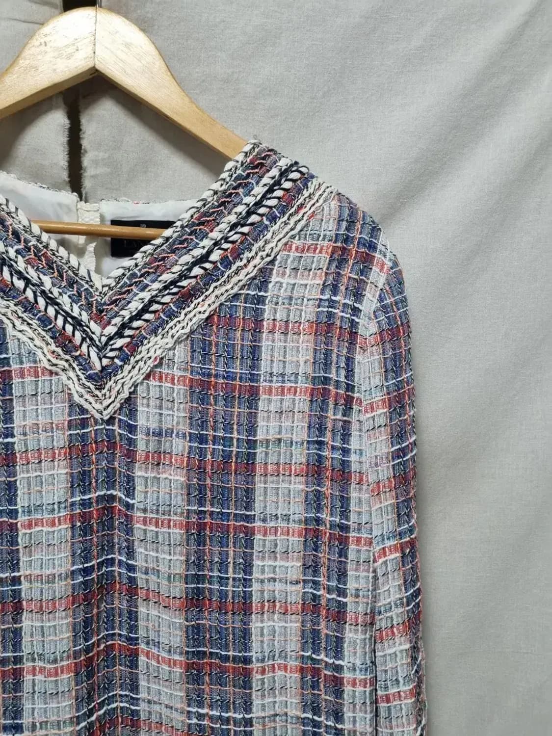 랑방 트위드 원피스 90 상품이미지3