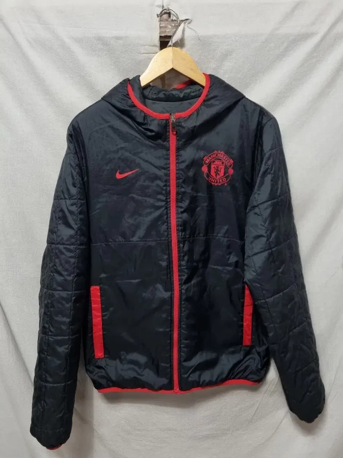 나이키 맨체스터 유나이티드 리버시블 패딩 점퍼 M 상품이미지1