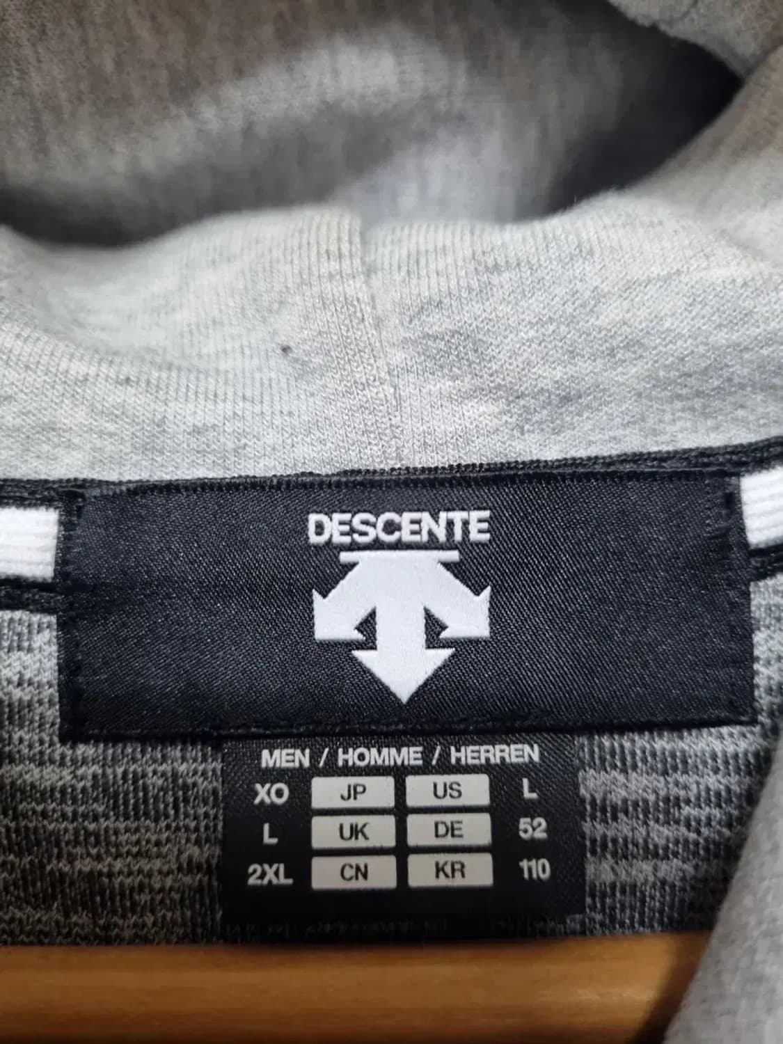 데상트 후드 집업 자켓 110 상품이미지4