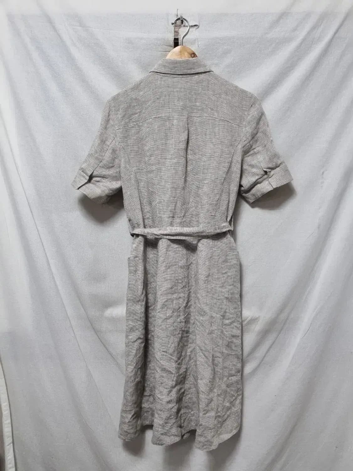 BCBG 린넨 셔츠 원피스 90 상품이미지2