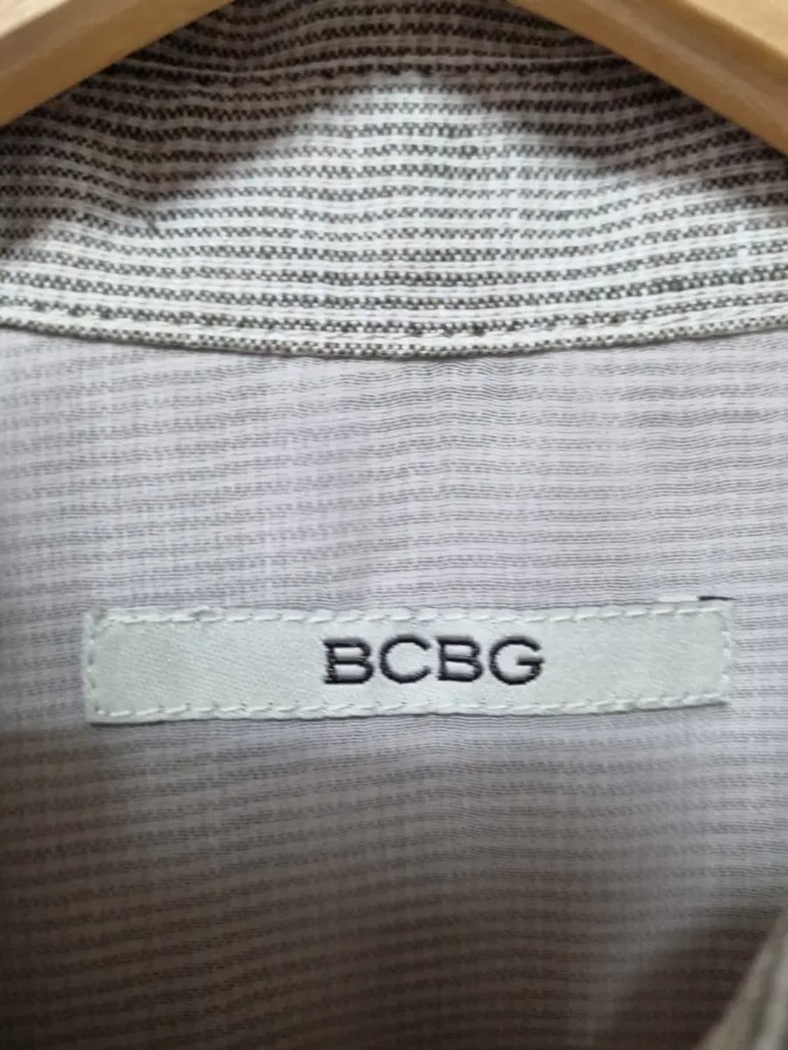 BCBG 린넨 셔츠 원피스 90 상품이미지4