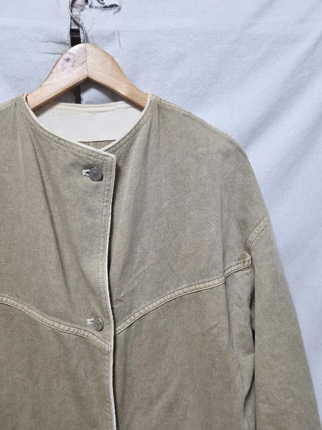 시스템 코듀로이 롱 코트 자켓 90 상품이미지3