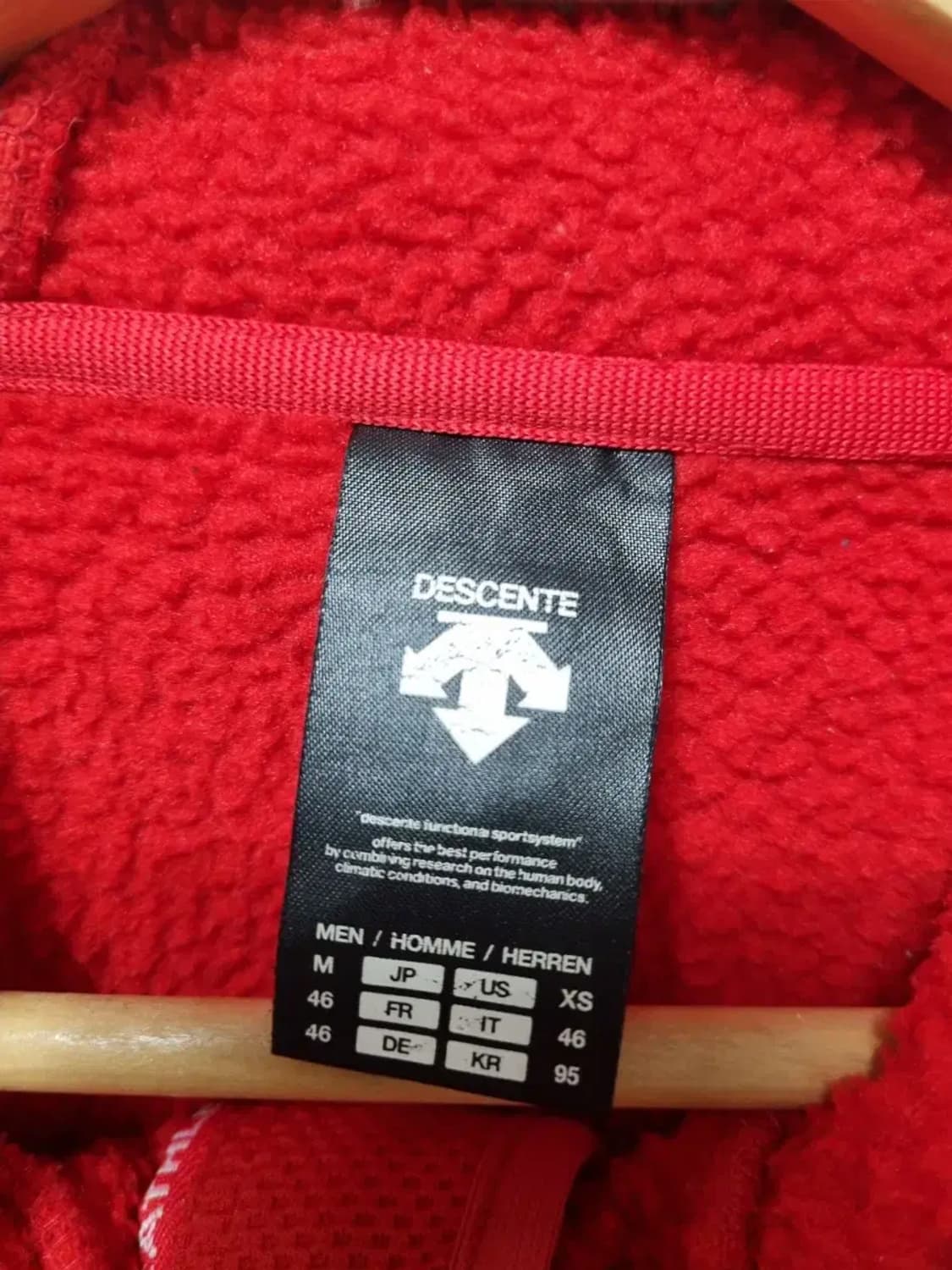 데낭트 후리스 집업 자켓 M 상품이미지2