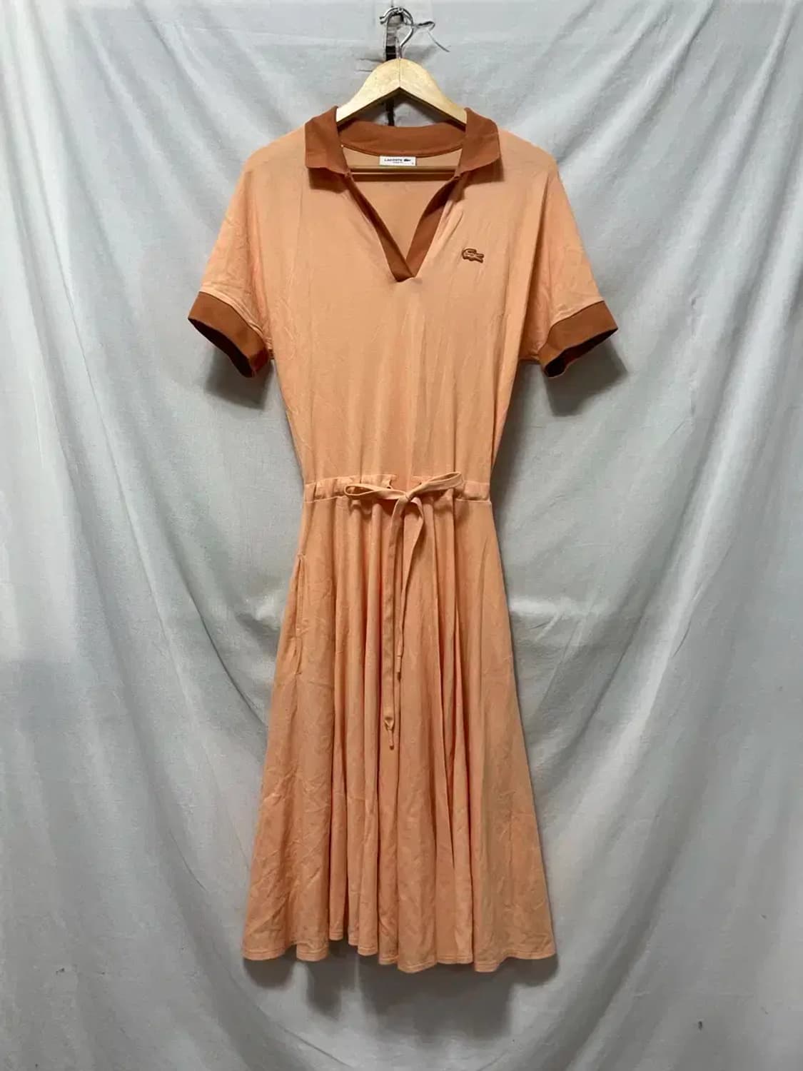 라코스테 피케 롱 원피스 S 상품이미지1