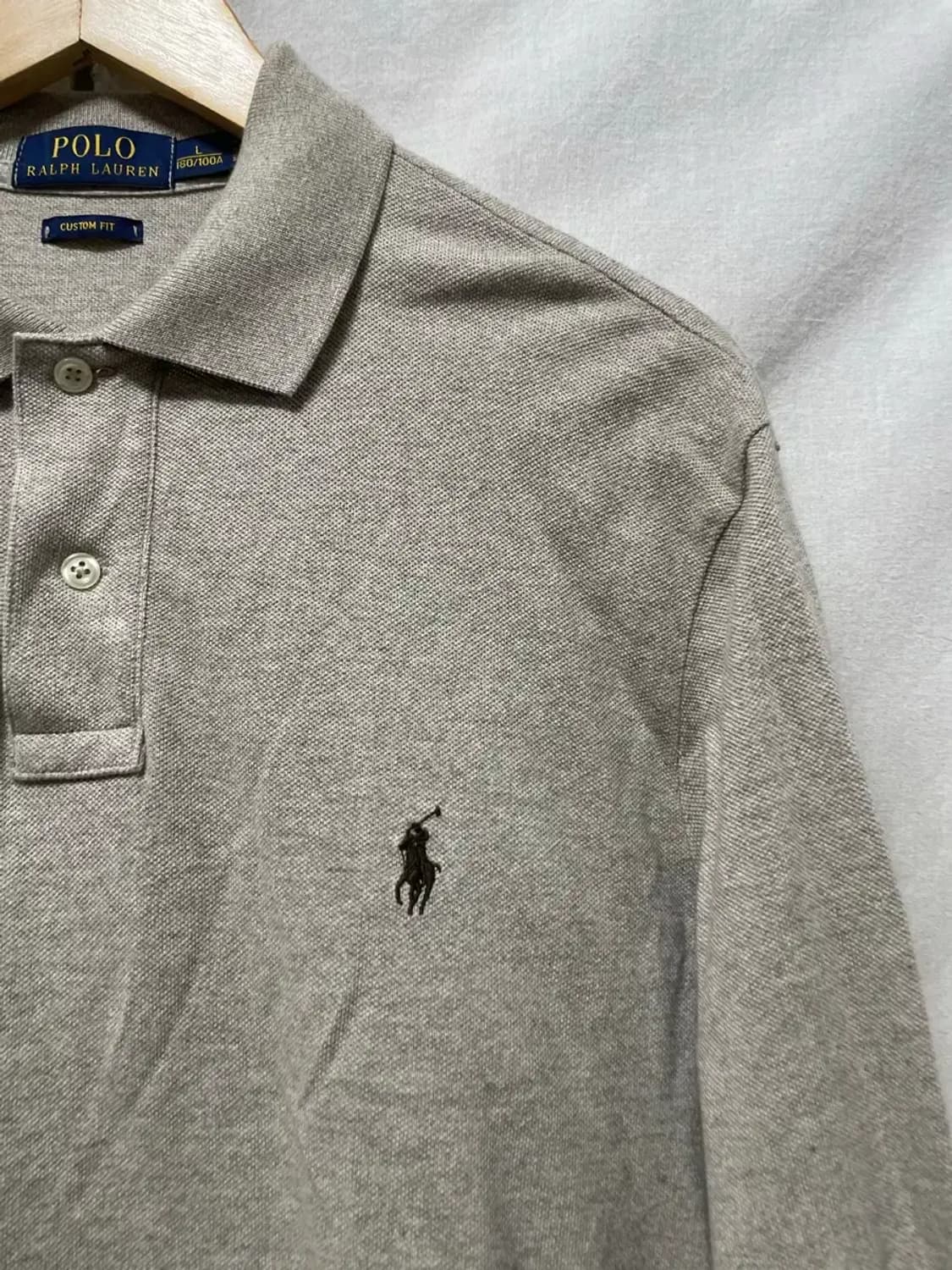 폴로 랄프로렌 커스텀핏 카라티 L 상품이미지3