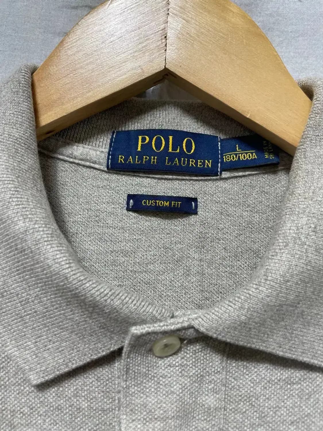 폴로 랄프로렌 커스텀핏 카라티 L 상품이미지4
