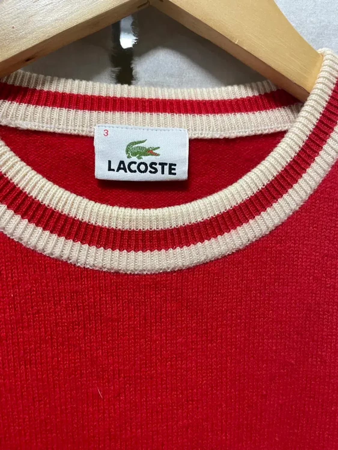 라코스테 모 100 니트 L 상품이미지4