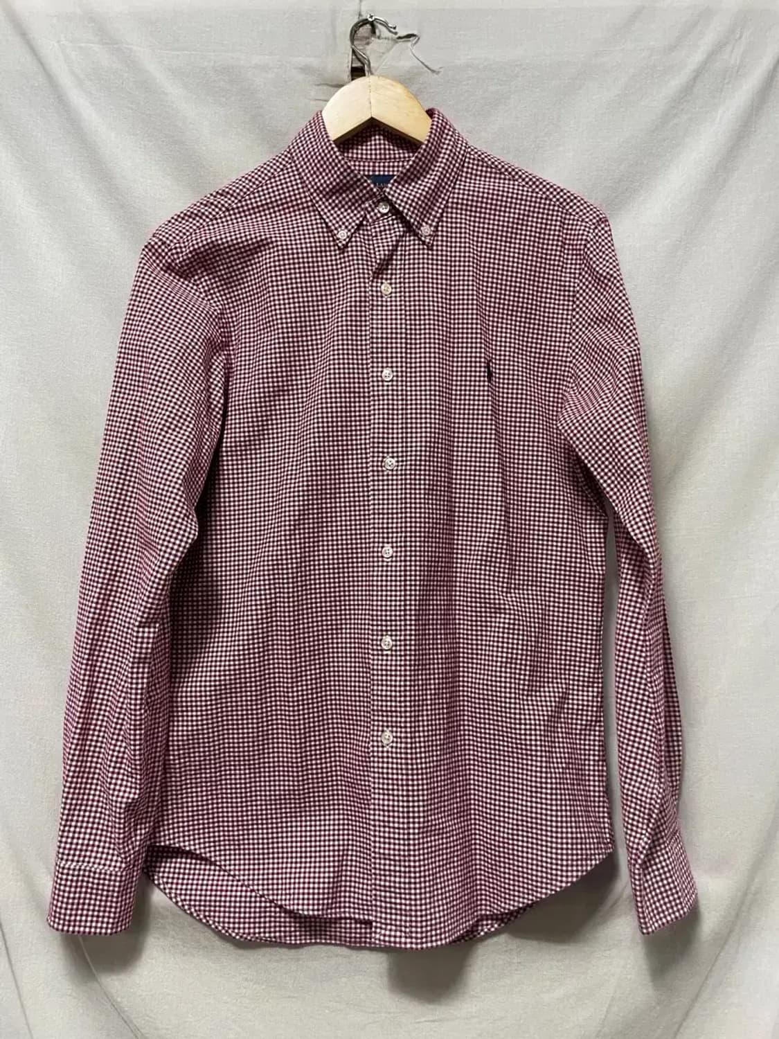 폴로 랄프로렌 긴팔 체크 셔츠 M 상품이미지1