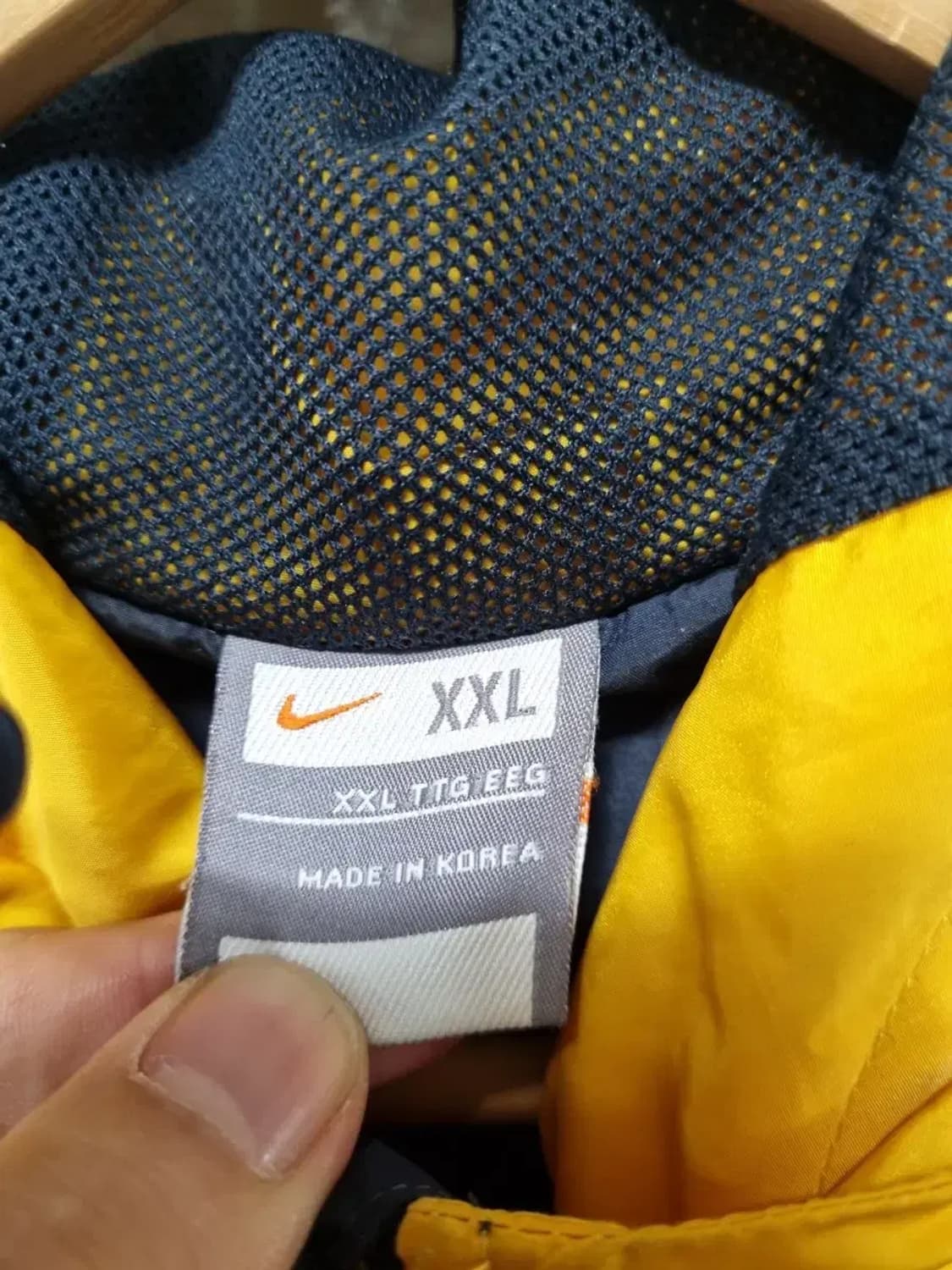 나이키 바람막이 후드 집업 자켓 110 상품이미지4